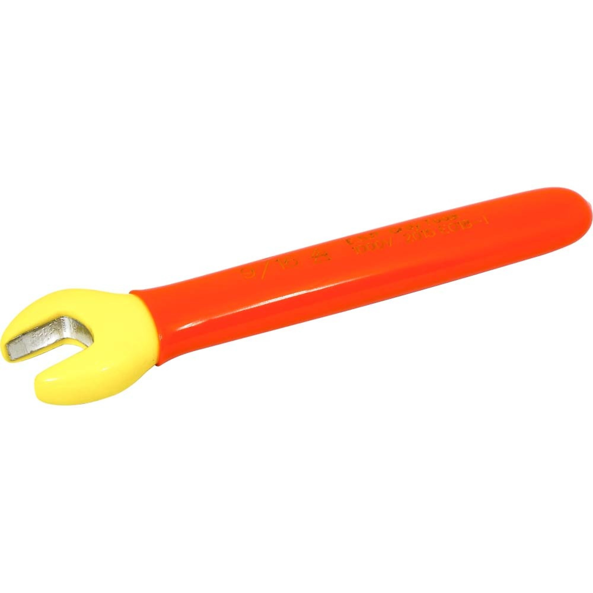 Gray Tools, Open End Wrench. 9/16ft.', 1000V Insulated, Model# E018-I